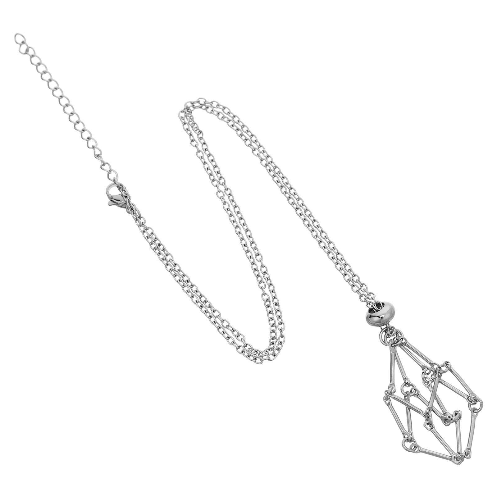 Kristal Taşı Tutucu Kolye, Pas - Crystal Pendant Necklace Natural Stone incelemesi ve fiyatı