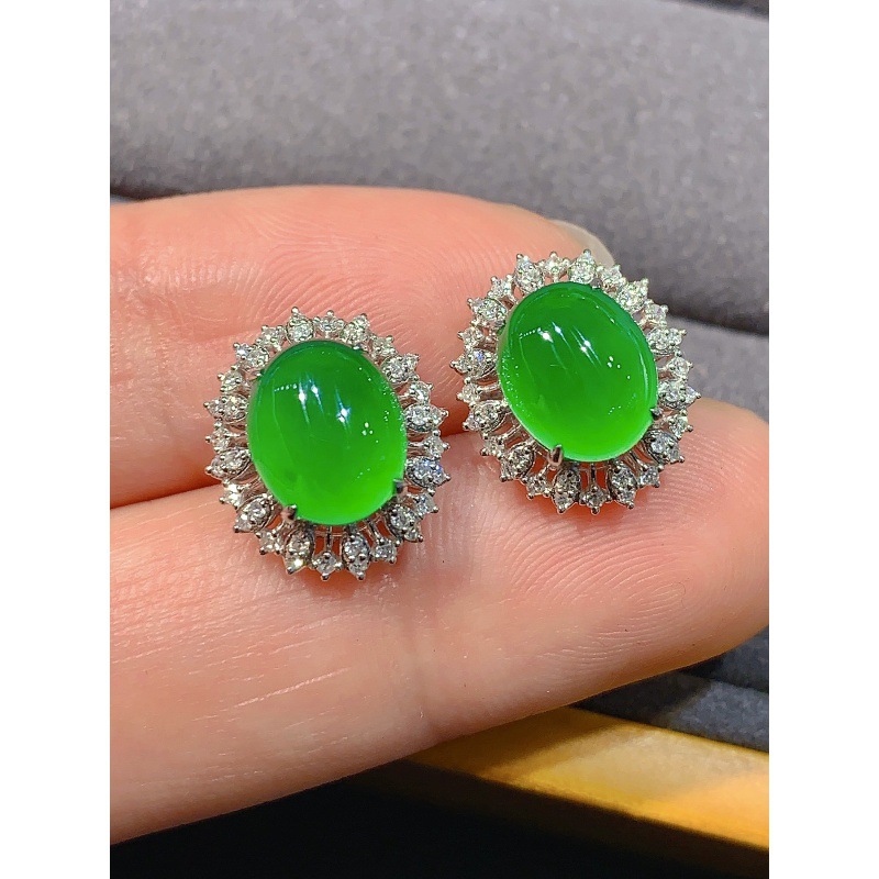 Buz tipi pozitif yang yeşil ye - Earrings incelemesi ve fiyatı