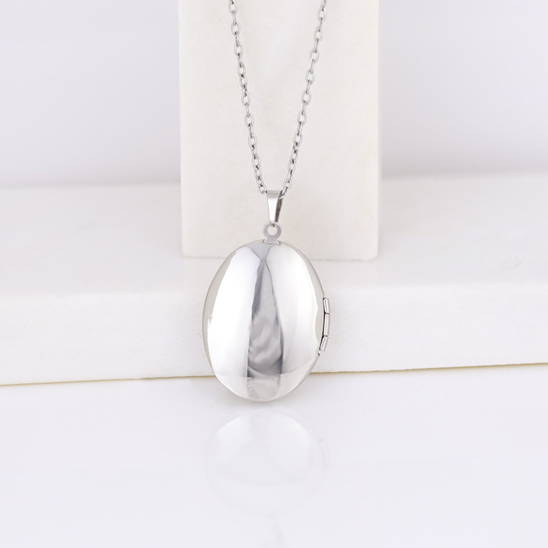Vintage Gümüş Rengi Açılabilir - Heart Locket Necklace Photo incelemesi ve fiyatı