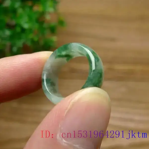 Yeşil yeşim yüzük doğal taş Ja - Rings incelemesi ve fiyatı