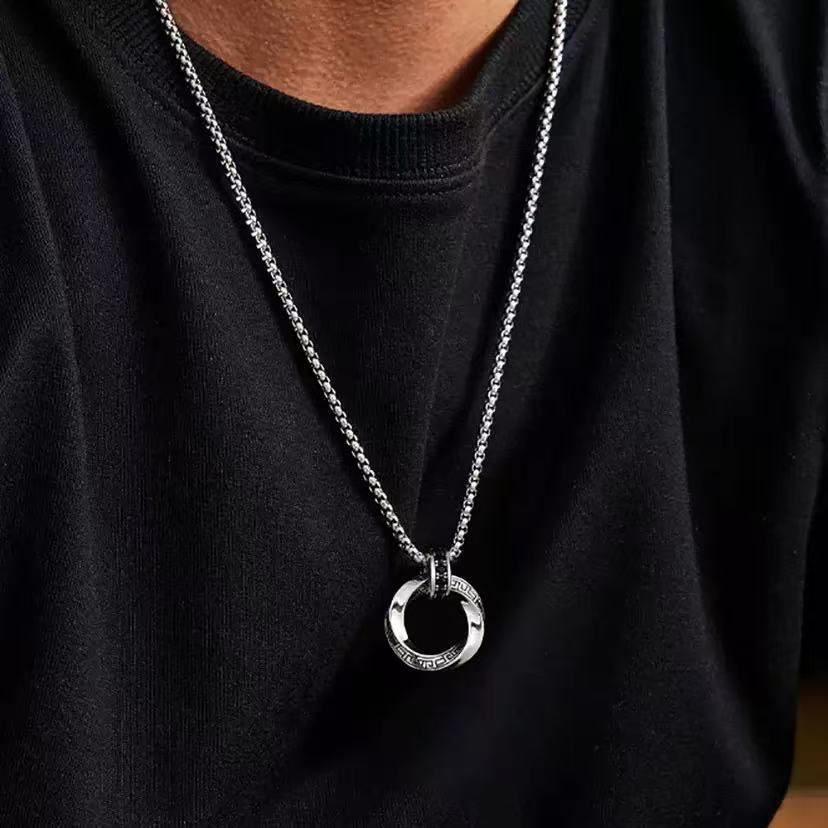 Yeni 925 Ayar Gümüş Kolye Vint - 925 Sterling Silver Chain Necklace Men incelemesi ve fiyatı