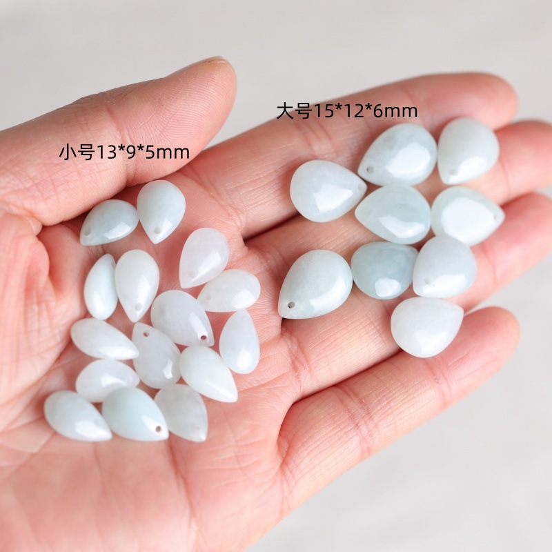 5 adet doğal yeşim zümrüt su d - Earrings incelemesi ve fiyatı