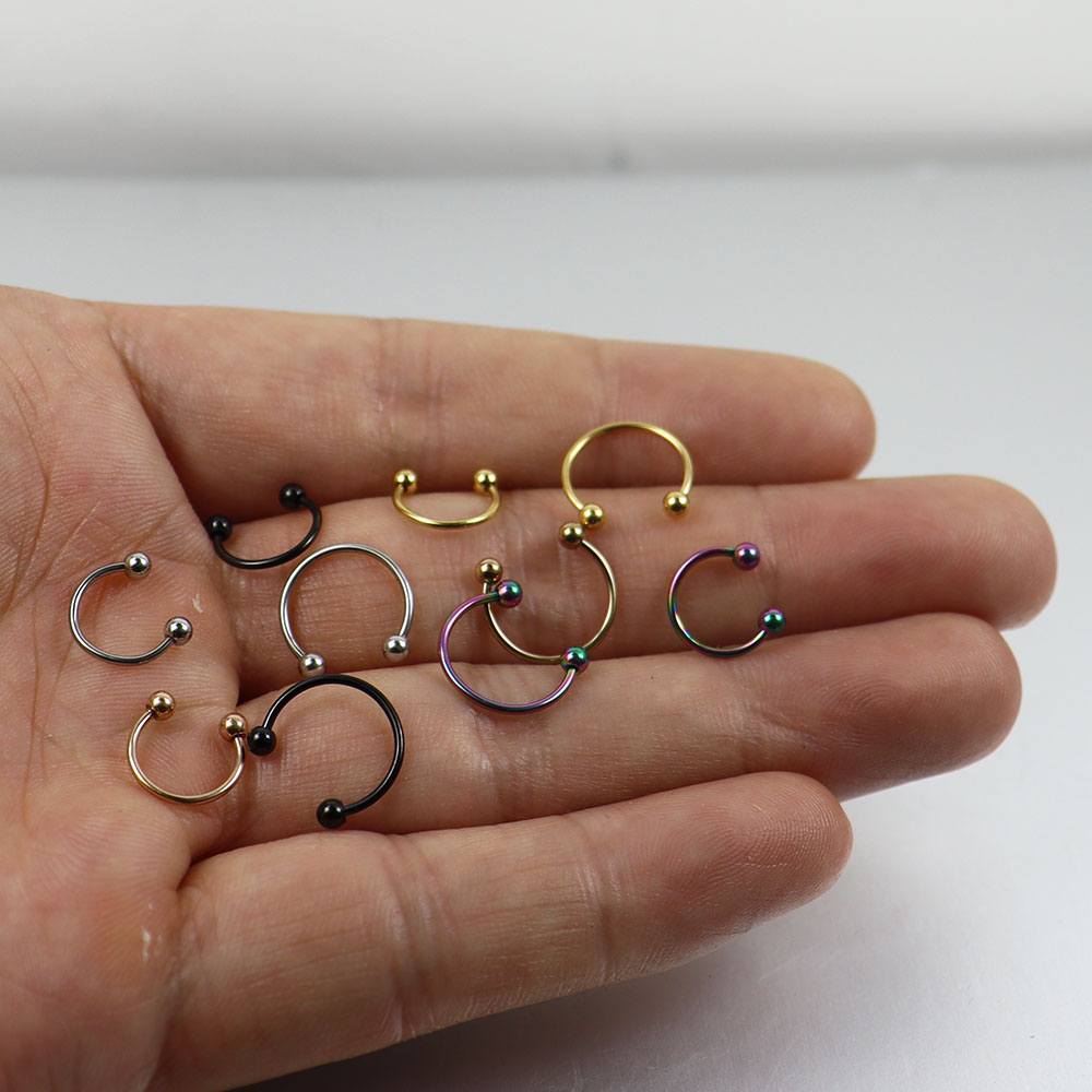 2 adet 0.8mm 1.2mm 20G 16G top - Body Jewelry incelemesi ve fiyatı