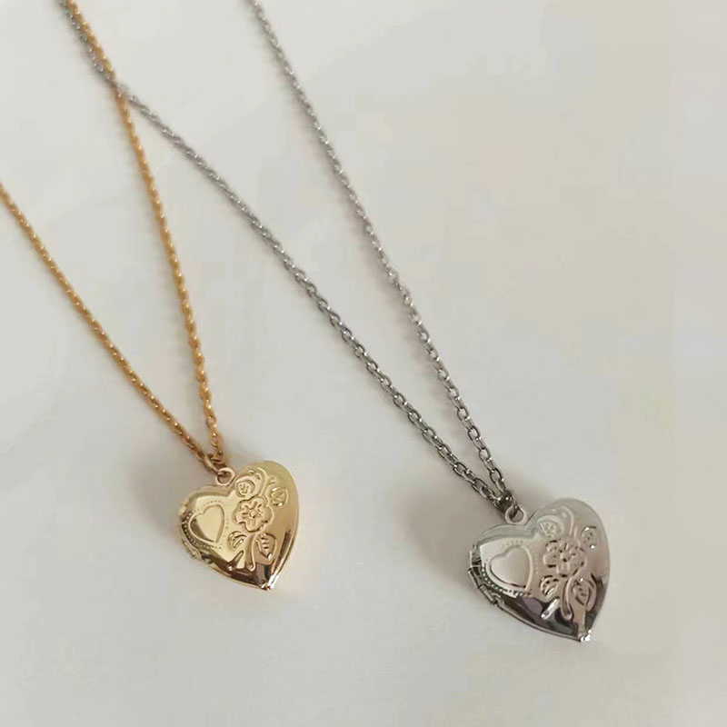 1 adet minik kalp 14mm fotoğra - Heart Locket Necklace Photo incelemesi ve fiyatı
