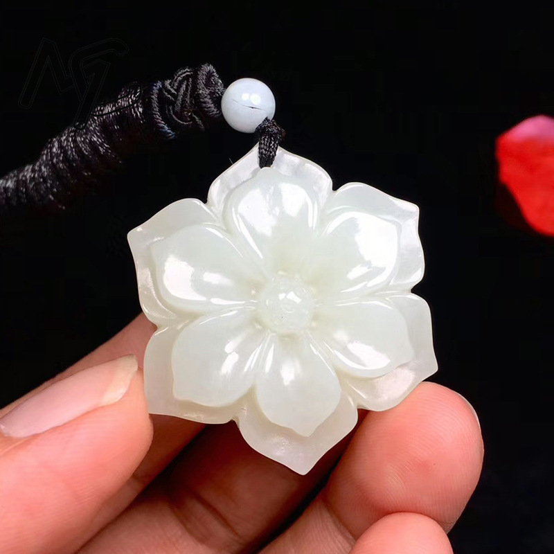 Doğal Çin Beyaz Yeşim Beşgen Ç - Necklaces incelemesi ve fiyatı